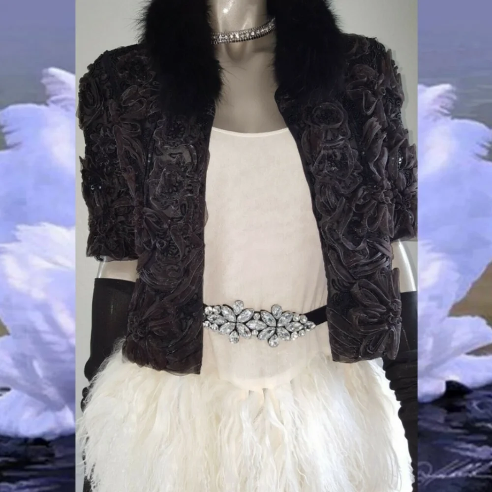 ♡●$5,000 OSCAR DE LA RENTA STUNNING 